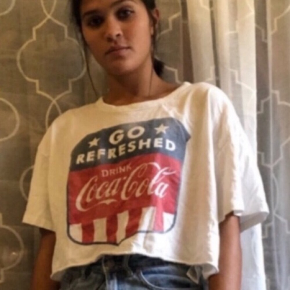 Coca Cola cropped t-shirt